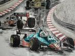 Formule 1 gordijn (en), Ophalen of Verzenden, Gebruikt, 50 tot 100 cm, 150 tot 200 cm