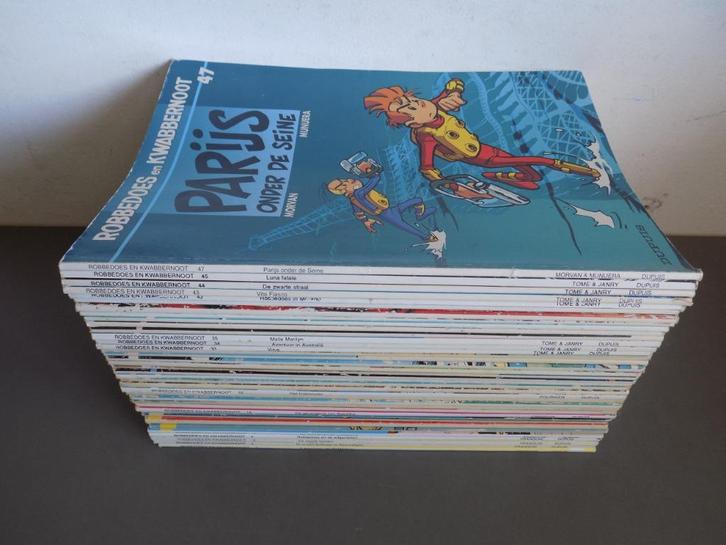 Robbedoes ~ Set van 38 strip tussen 1 en 47, Boeken, Stripboeken, Gelezen, Meerdere stripboeken, Ophalen of Verzenden