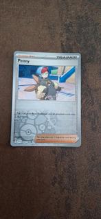Penny Reverse Holo #183 Pokemon Scarlet & Violet, Ophalen of Verzenden, Zo goed als nieuw, Losse kaart