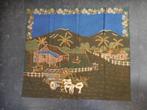 Batik Wandkleed/Tafelkleed met Landschap, Ophalen