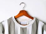 Daily Aesthetikz grijs sportief gestreept T-shirt, maat S, Kleding | Heren, T-shirts, Ophalen of Verzenden, Daily aesthetikz, Grijs