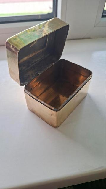 Koperen Doosje met Deksel - Vintage beschikbaar voor biedingen