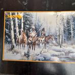 Legpuzzel indianen met paarden, Ophalen, Gebruikt
