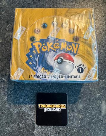 Pokemon 1st Edition Base Booster Box Portugees Sealed beschikbaar voor biedingen