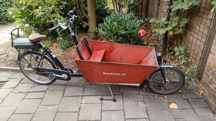 Elektrische Bakfiets nl Cargo Long - werkend, Fietsen en Brommers, Fietsen | Bakfietsen, Gebruikt, Fietsfabriek, 4 kinderen of meer