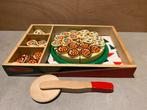 Melissa &Doug houten pizza met losse ingredienten, zgan, Kinderen en Baby's, Speelgoed | Speelkeukens, Ophalen of Verzenden, Zo goed als nieuw