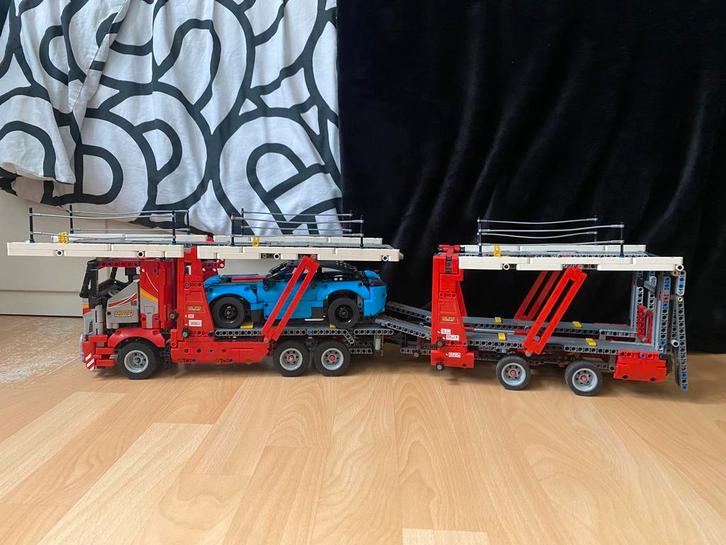 LEGO Technic Autotransportvoertuig - 42098, Kinderen en Baby's, Speelgoed | Duplo en Lego, Zo goed als nieuw, Lego, Complete set