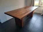 Te koop: massief houten eettafel, Huis en Inrichting, Tafels | Eettafels, Ophalen, Gebruikt, Eikenhout, 200 cm of meer