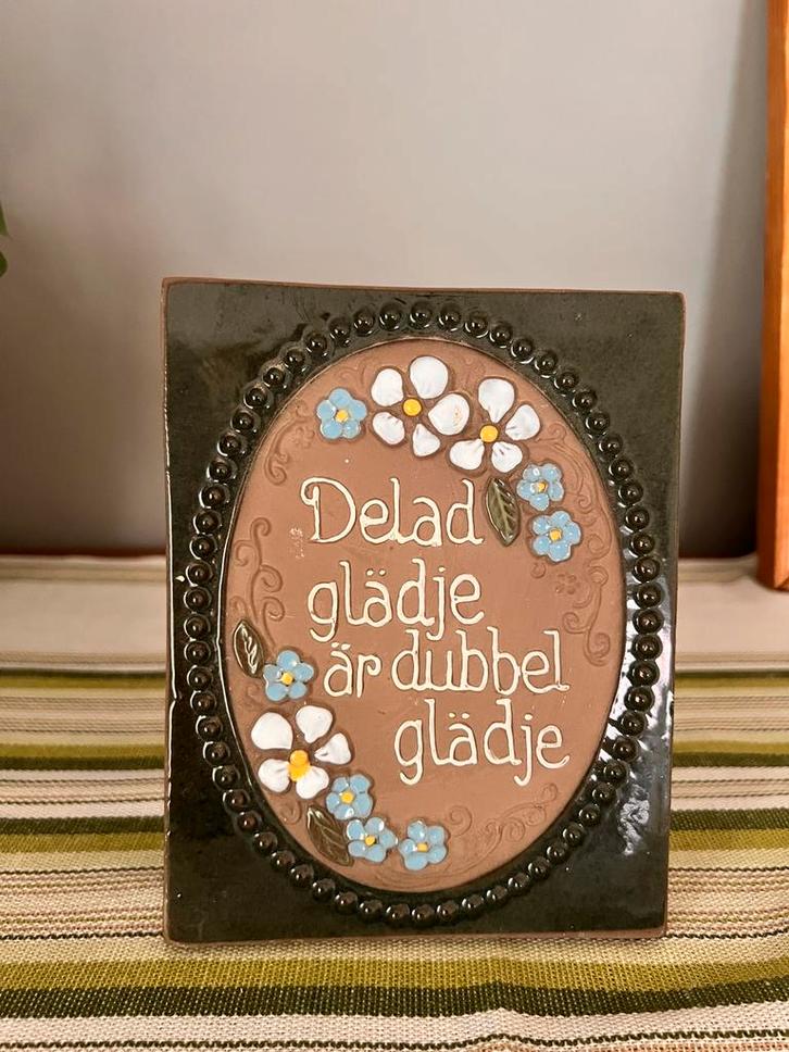 Wandtegel nr 963 van Jie Gantofta, Antiek en Kunst, Antiek | Keramiek en Aardewerk, Ophalen of Verzenden