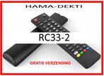 Vervangende afstandsbediening voor de RC33-2 van HAMA-DEKTI., Nieuw, Ophalen of Verzenden