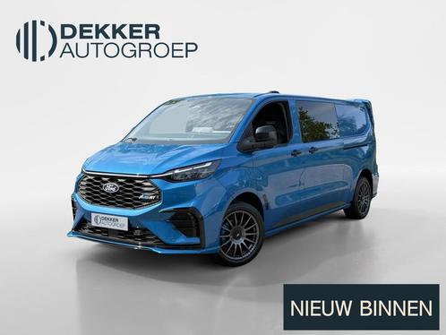 Ford E-Transit Custom MSRT 320 L2H1 DC, Auto's, Bestelauto's, Bedrijf, Te koop, Trekhaak, Ford, Elektrisch, A, Automaat, Stof