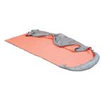 ACAMP FINLEY Deken Slaapzak met capuchon 220x85cm GRIJS 850g, Ophalen of Verzenden, Nieuw