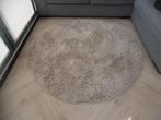 Rond beige vloerkleed 160 cm, Huis en Inrichting, Ophalen, Gebruikt, Beige, 150 tot 200 cm