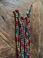 #kerst kerstquirlandes kralenketting, Gebruikt, T, Ophalen of Verzenden, N
