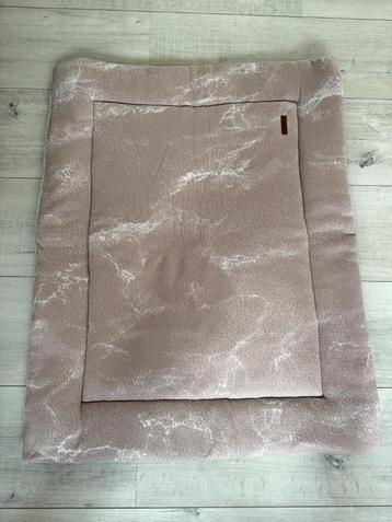 Omkeerbaar boxkleed - Baby's Only (lichtroze/lichtgrijs) beschikbaar voor biedingen