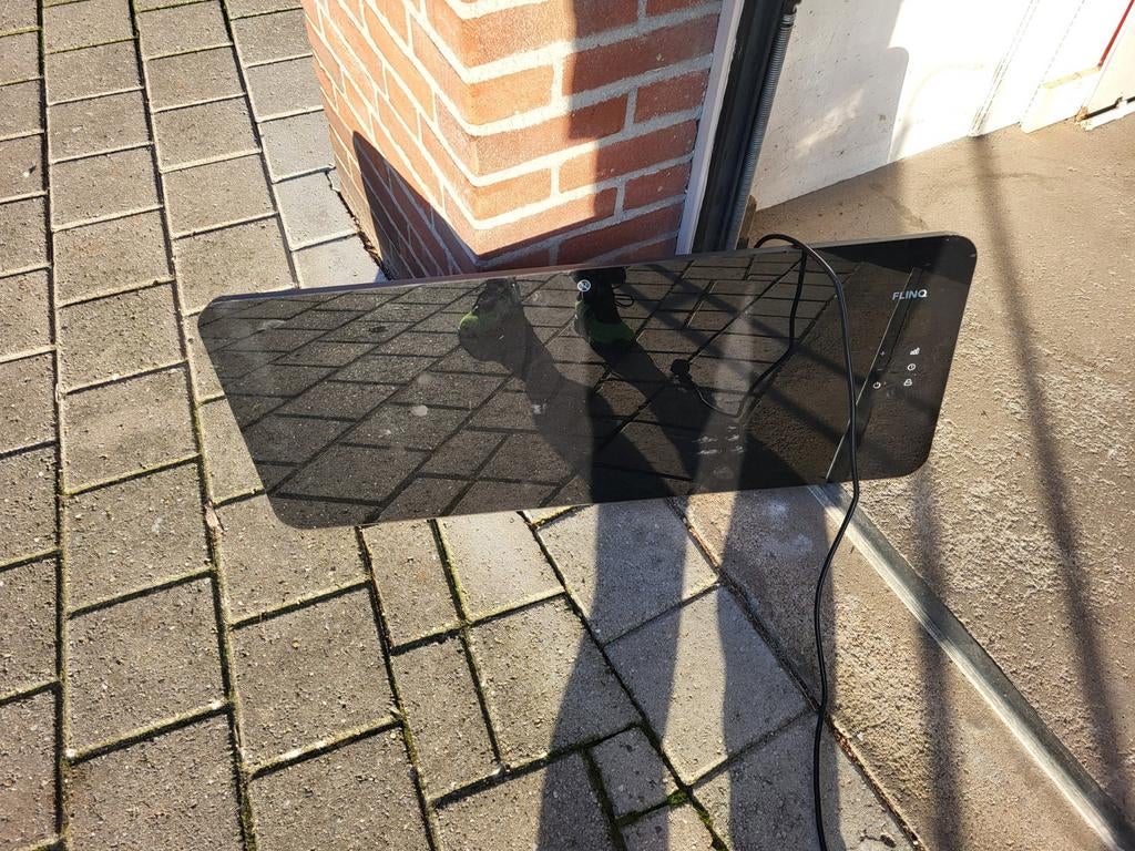 FlinQ Elektrische Kachel - Hangend/Inbouw, Huis en Inrichting, Kachels, Ophalen, Gebruikt, Overige soorten, Elektrisch