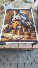 Super mooie Canvas MCDuck Scrooge Mc Duck Dagobert Duck, Ophalen of Verzenden, Nieuw