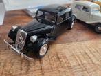Citroën T.A. 15 cv bburago schaal 1/24 zwart, Auto, ., Ophalen of Verzenden, Zo goed als nieuw