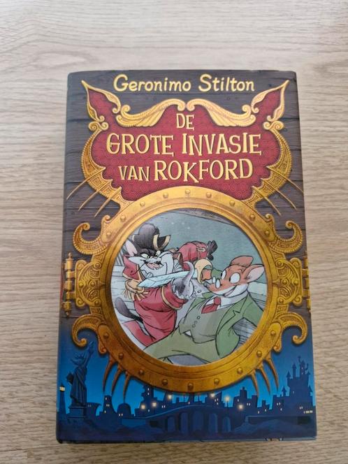 Geronimo Stilton - De grote invasie van Rokford, Boeken, Kinderboeken | Jeugd | onder 10 jaar, Zo goed als nieuw, Ophalen of Verzenden