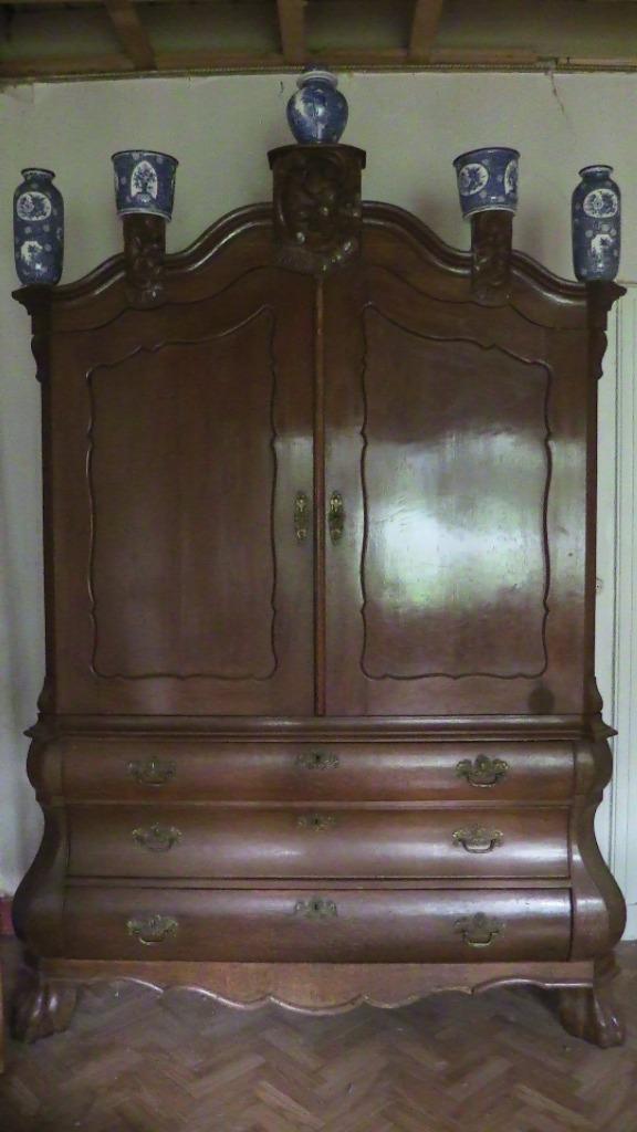 Antiek 'boeren' kabinet, Antiek en Kunst, Antiek | Meubels | Kasten, Ophalen