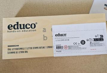 Educo rail letterstempels beschikbaar voor biedingen