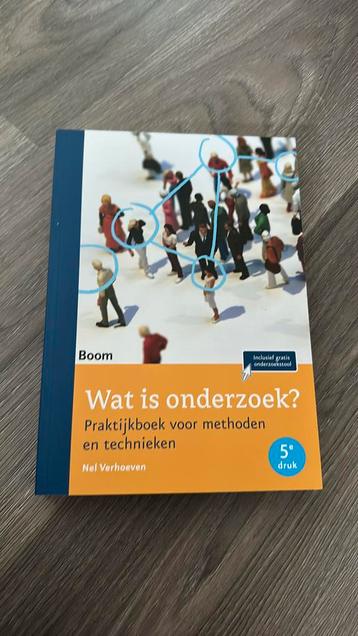 Nel Verhoeven - Wat is onderzoek? beschikbaar voor biedingen