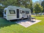 Detleffs Nomad 530 DR van 2023 met queensbed., Caravans en Kamperen, Vast bed, 7 tot 8 meter, Particulier, Dethleffs