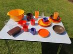 Vintage Mepal camping servies 23 st. Buiten servies 2 pers., Caravans en Kamperen