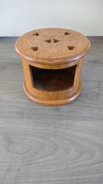 Ronde houten stoof, Ophalen of Verzenden