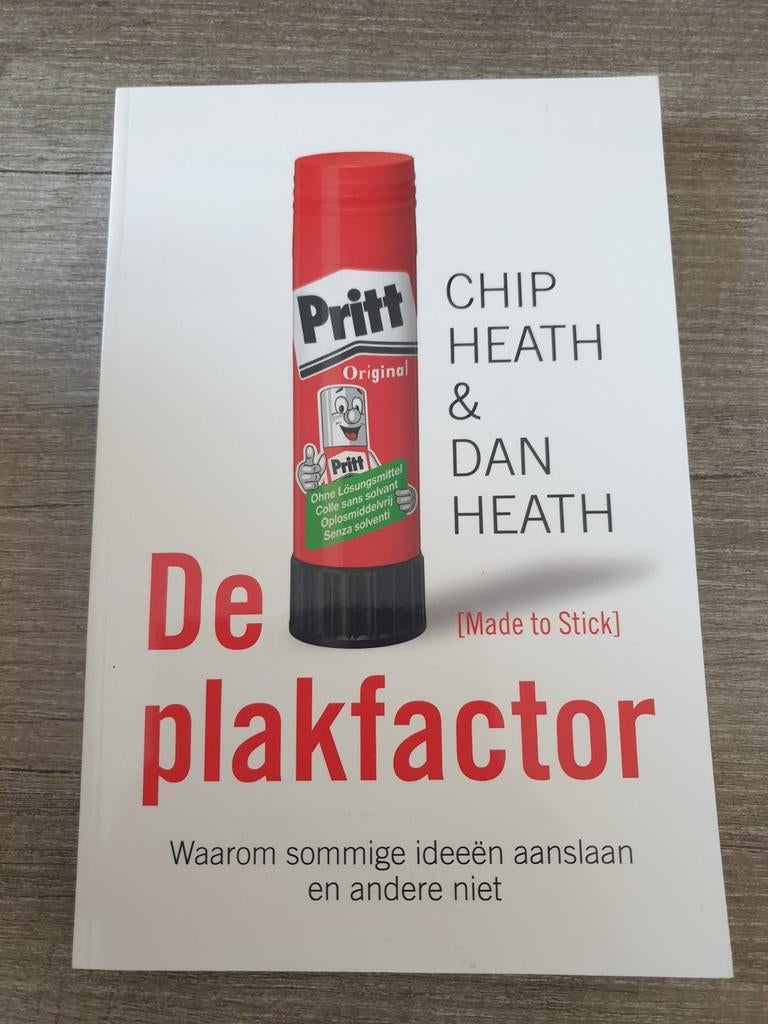 De Plakfactor - Chip & Dan Heath, Ophalen of Verzenden, Gelezen, Chip Heath & Dan Heath