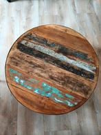 Ronde Salontafel, Huis en Inrichting, Tafels | Salontafels, Ophalen, Gebruikt, 50 tot 100 cm, Rond
