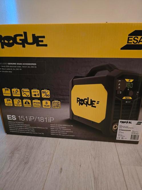 Lasmachine + electrodes Roque ES151IP, Doe-het-zelf en Verbouw, Overige Doe-het-zelf en Verbouw, Nieuw, Ophalen