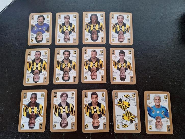 Complete set speelkaarten Vitesse 2012-13, Verzamelen, Sportartikelen en Voetbal, Nieuw, Poster, Plaatje of Sticker, Vitesse, Ophalen of Verzenden
