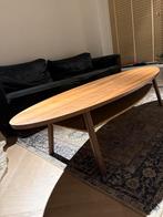 Ikea Stockholm Salontafel Walnootfineer, Gebruikt, 150 tot 200 cm, Minder dan 50 cm, Ovaal