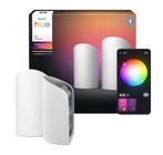 Philips Hue Play Wall Washer Duo wit White, Huis en Inrichting, Lampen | Tafellampen, Ophalen of Verzenden, Nieuw, Metaal, Minder dan 50 cm