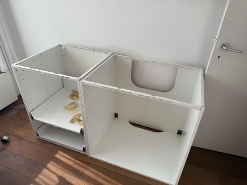 Metod Onderkasten en maximeta lades, Huis en Inrichting, Keuken | Keukenelementen, Zo goed als nieuw, Minder dan 100 cm, 100 tot 150 cm