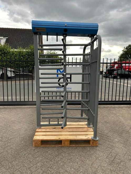 Özak tourniquet/tourniquetpoort/draaitrommel enkel, Tuin en Terras, Tuinpoorten, Gebruikt, Draaipoort, IJzer, 200 cm of meer, 100 tot 150 cm