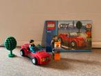 lego city 8402 Sportwagen, Ophalen of Verzenden, Zo goed als nieuw, Complete set, Lego