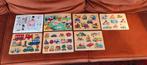 7 houten puzzels., Ophalen of Verzenden, Zo goed als nieuw
