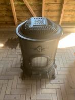 Windsor gietijzeren gaskachel, Huis en Inrichting, Ophalen, Gebruikt, Gas, Vrijstaand