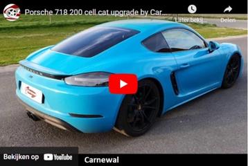 Porsche 982/718 Cayman/Boxster Katalysator upgrade  beschikbaar voor biedingen