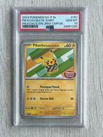 PSA 10 Pikachu Berkemaja Batik - Indonesia Promo Pokemon, Ophalen, Zo goed als nieuw, Losse kaart, Foil