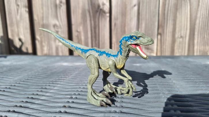 Dinosaurus Speelgoed - Velociraptor Blue uit Jurassic World, Kinderen en Baby's, Speelgoed | Actiefiguren, Ophalen of Verzenden
