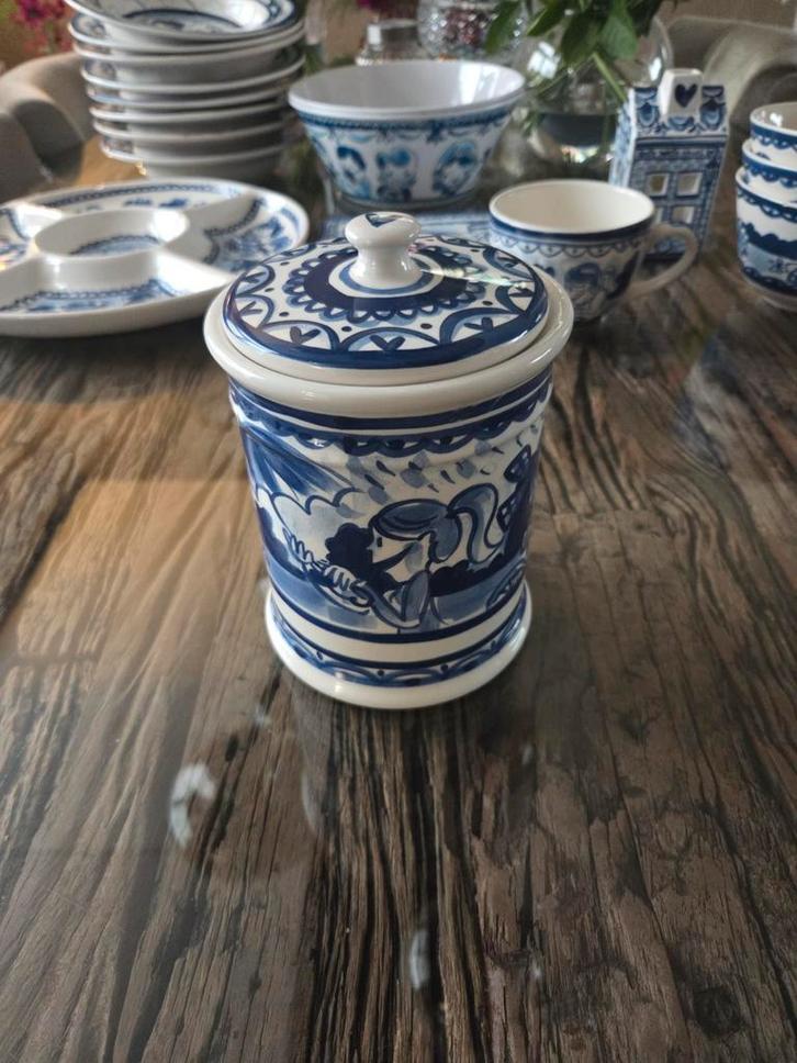 Delfts Blond Amsterdam Voorraadpot, Huis en Inrichting, Keuken | Servies, Zo goed als nieuw, Overige typen, Blond Amsterdam, Aardewerk