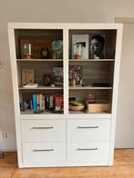 Jan des Bouvrie Kast - 140x200x37 cm, Ophalen, Gebruikt, 100 tot 150 cm, Met lade(s)