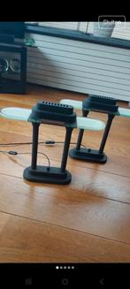 Robert Sonneman vintage lampen, Huis en Inrichting, Lampen | Tafellampen, Vintage, Ophalen of Verzenden, Zo goed als nieuw, Metaal