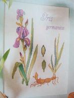 Borduurpatroon  Iris bloem    nr 9907 89, Verzenden, Nieuw, Handborduren, Patroon