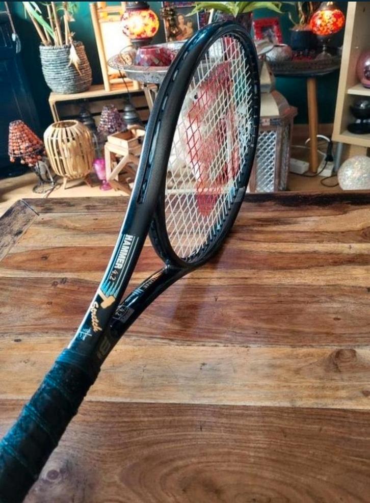 Wilson Hammer 4.2 Stretch Tennisracket, Sport en Fitness, Tennis, Gebruikt, Racket, Wilson, L3, Ophalen of Verzenden