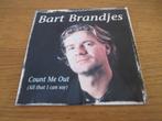 Bart Brandjes - Count Me Out (All That I Can Say) 2001 CDS, 1 single, Ophalen, Zo goed als nieuw, Pop