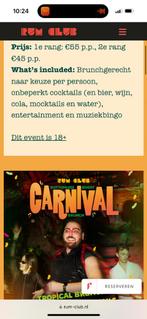 Boozy brunch, Tickets en Kaartjes, Overige Tickets en Kaartjes, Twee personen